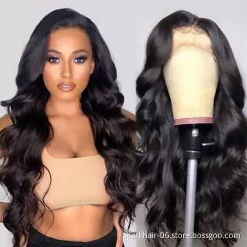 SPARK Wholesale Human Hair Wigs Deep Wave Wigs Many styles of Brazilian Women's Front Lace Forehead Wigs